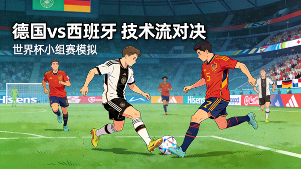 德国 vs 西班牙 技术流对决 世界杯小组赛模拟